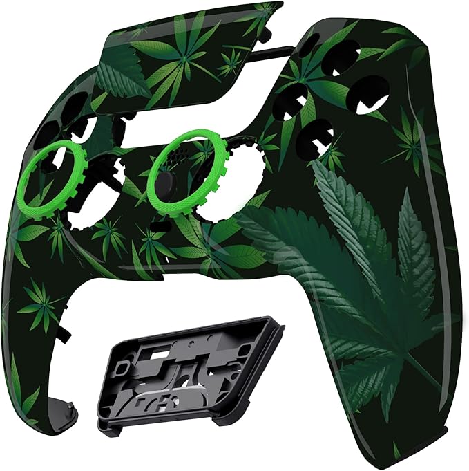 Carcasa Carcasa delantera Hojas Verdes